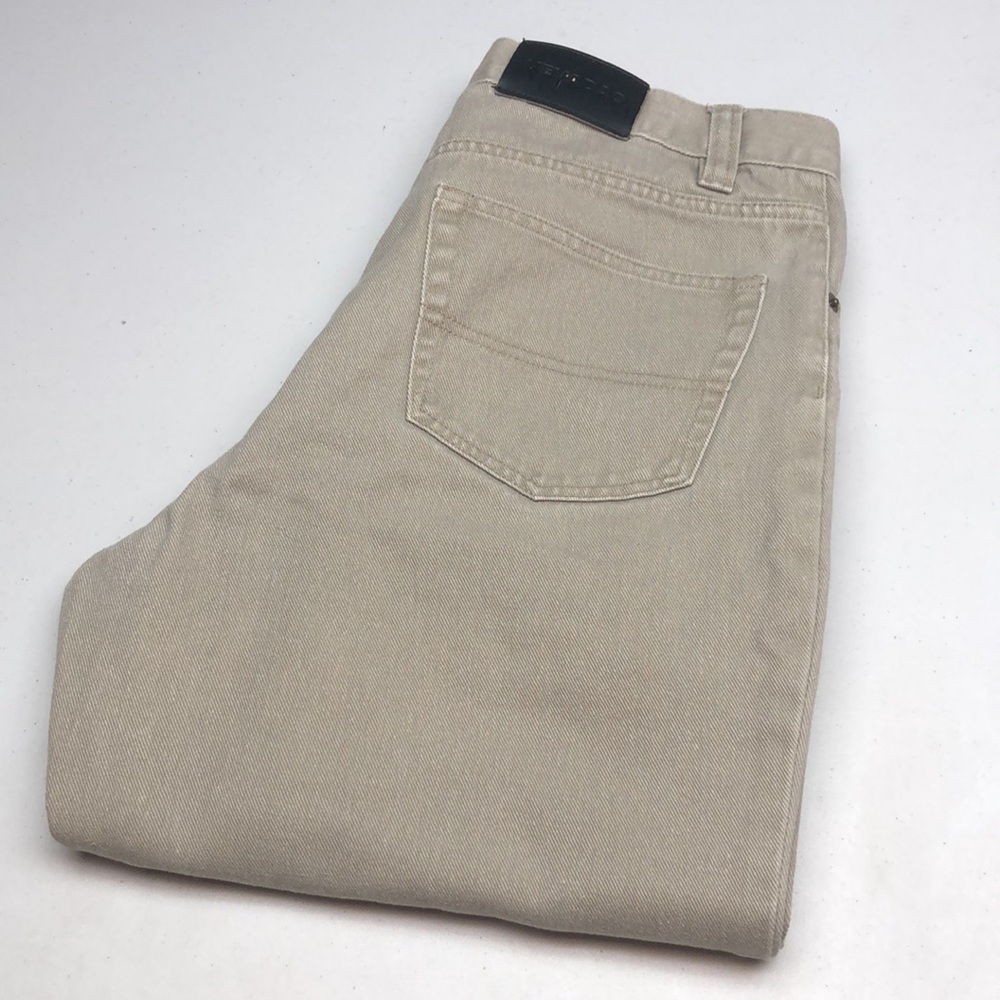 NEVADA MENS TAN RELAXED FIT JEANS 34x32 ⭐️